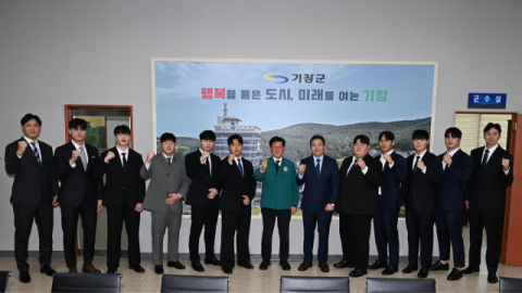 부산 '기장갈매기씨름단' 15년 만에 재창단