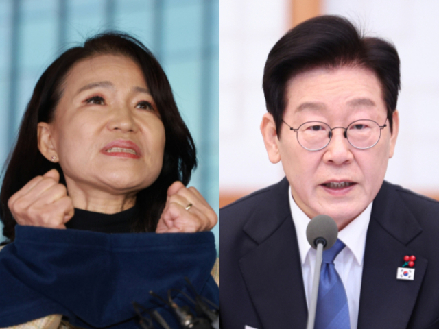 (좌)이진숙 전 방송통신위원장, (우)이재명 대통령. 연합뉴스