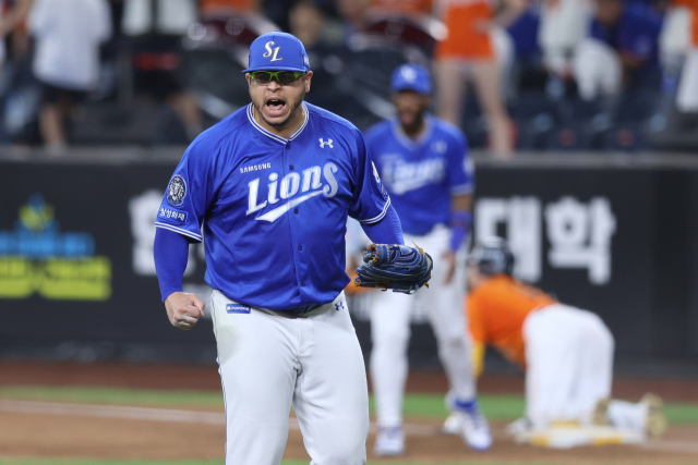 삼성 라이온즈의 아리엘 후라도. 삼성 제공