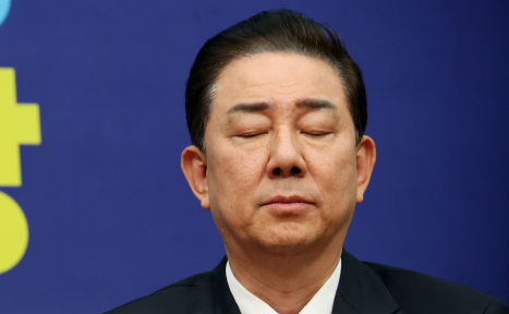 김병기, 비공개 의총서 