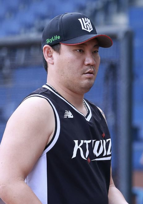 KT 위즈에서 FA가 된 장성우. KT SNS 제공