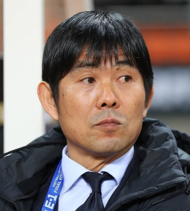 모리야스 하지메 일본 축구대표팀 감독. 연합뉴스