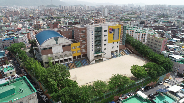 올해 3월 1일 폐교되는 대구 서구 비봉초등학교 전경. 비봉초는 전교생이 62여명으로 비산초와 통합된다. 대구시교육청 제공