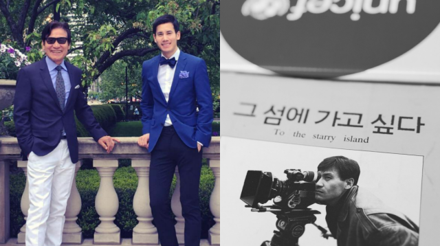 故 안성기 장남, 父 마지막 곁 지키며 올린 사진 한장