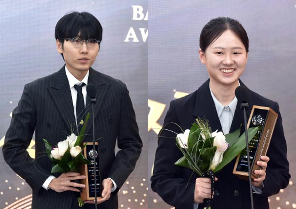 신진서·김은지, 작년 이어…새해 바둑 랭킹 남녀 1위