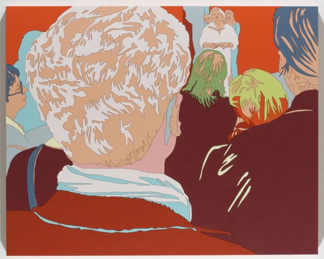 리사 루이터(Lisa Ruyter), Platform, 2006, Acrylic on canvas, 120x150cm