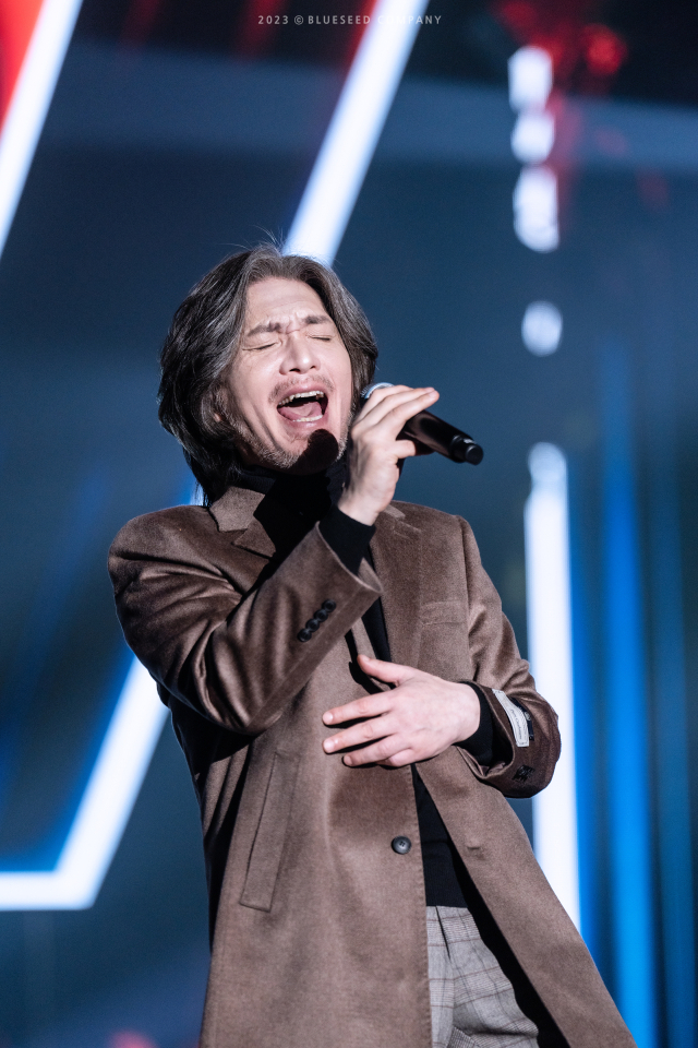 데뷔 40년에 이르러 은퇴 선언을 한 가수 임재범. 블루씨드엔터테인먼트 제공