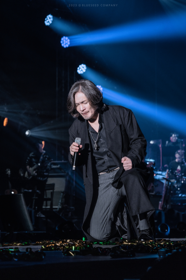 데뷔 40년에 이르러 은퇴 선언을 한 가수 임재범. 블루씨드엔터테인먼트 제공