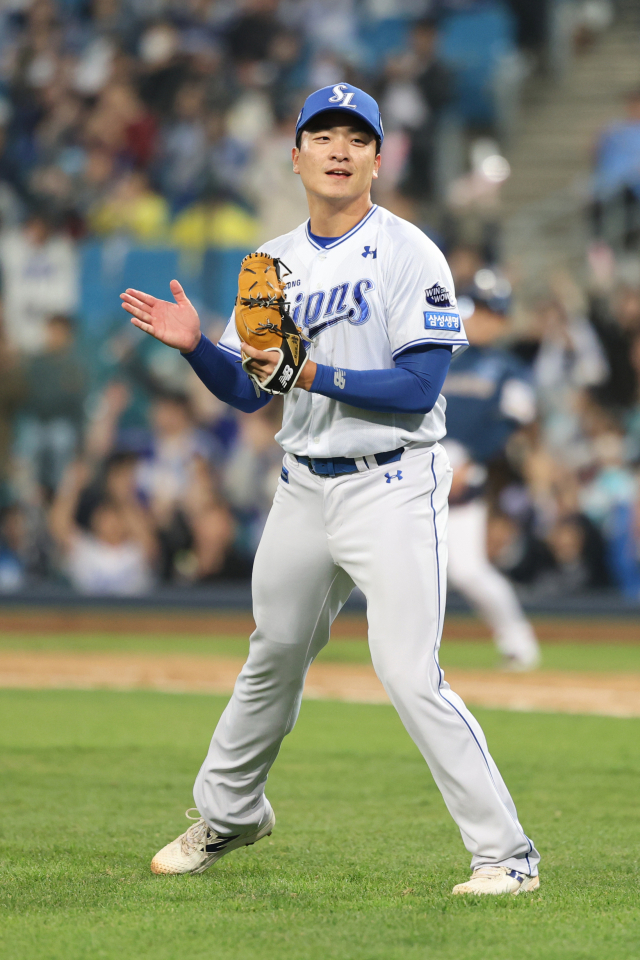 삼성 라이온즈의 이재희. 삼성 제공
