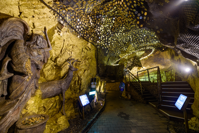 광명동굴 내부. 광명시 제공