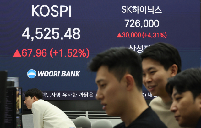 연일 100포인트씩 뛰는 코스피, 1분기 '꿈의 오천피' 가나