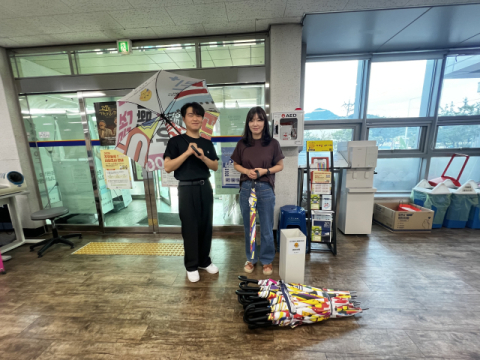 폐 현수막, 우산·장바구니로…구미시 재활용 제품 눈길