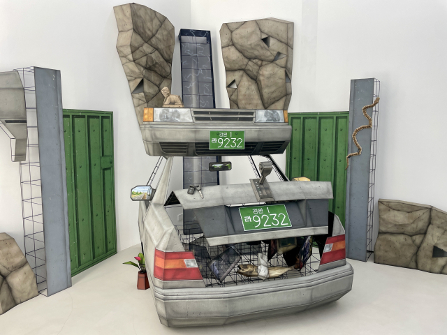 021갤러리 전시 전경. 이연정 기자