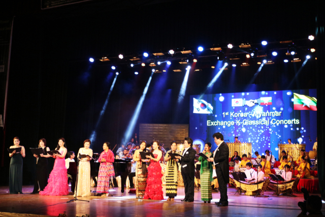 한국클래식음악교수협회 공연 모습. 한국클래식음악교수협회