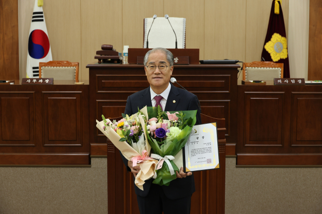 이승훈 봉화군의원이 전통주 산업 육성을 위한 조례 제정으로 
