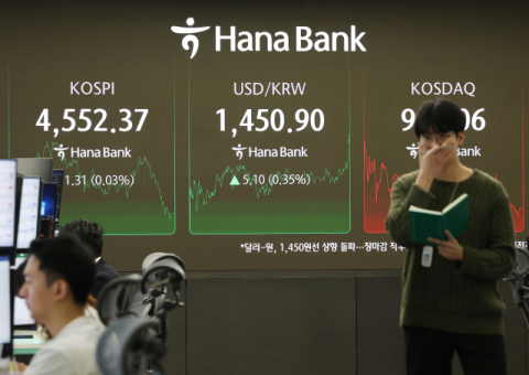 당국 개입에도 고환율 계속…6일 연속 올라 1,450원대로