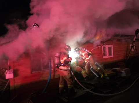 김천시 덕곡동 단독주택화재로 70대부부 숨져 