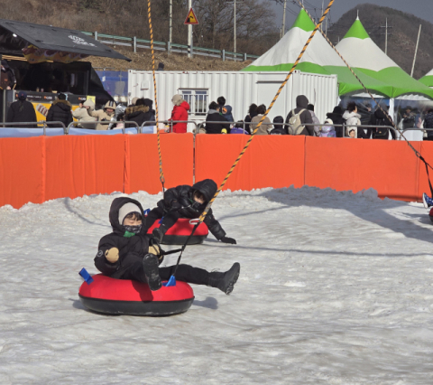 강풍에 멈춘 영양꽁꽁얼음축제… 시설 보강 거쳐 1월 14일 재개장