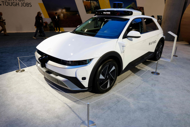 웨이모가 현대차와 협력해 개발한 6세대 로보택시. 연합뉴스