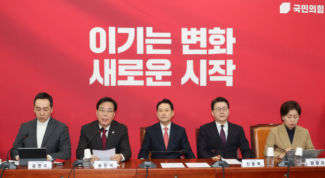 국민의힘 당명 변경 찬성 68%…개정 절차 착수