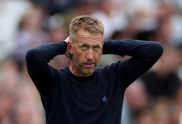 웨스트햄 유나이티드 감독에서 물러난 그레이엄 포터. 로이터 연합뉴스