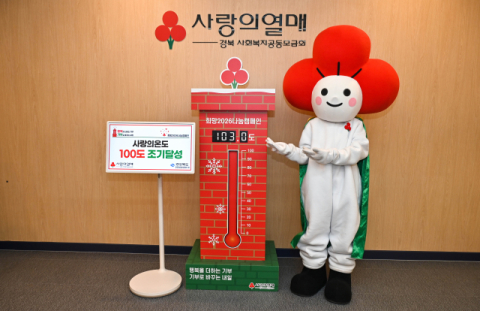 경기 한파 속에서도 빛난 경북 나눔…사랑의 온도 103도 '조기 달성'