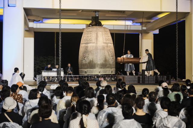 지난해 9월 24일 국립경주박물관에서 