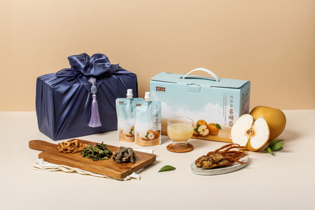 하늘숨 홍배즙.