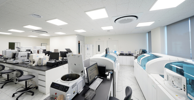 W병원 검사실 전경