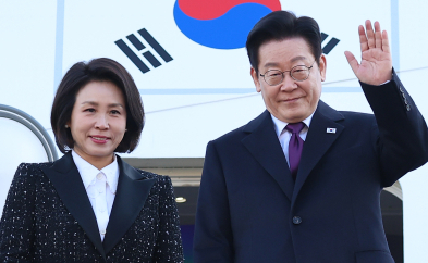 李 대통령, 일본 도착…다카이치 고향서 1박2일 정상회담