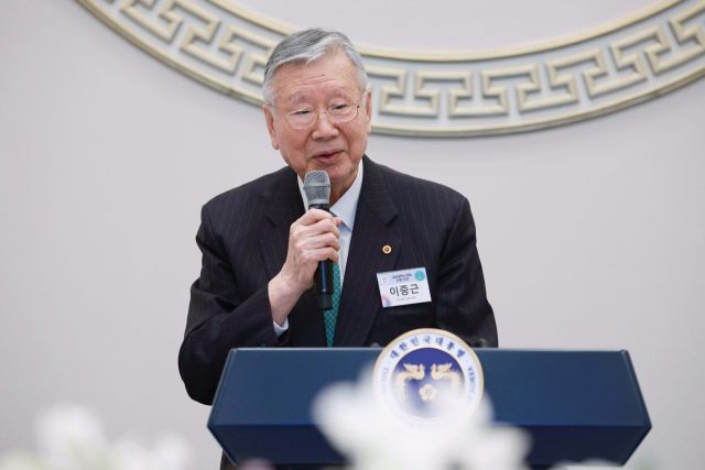 부영그룹 이중근 회장. 연합뉴스