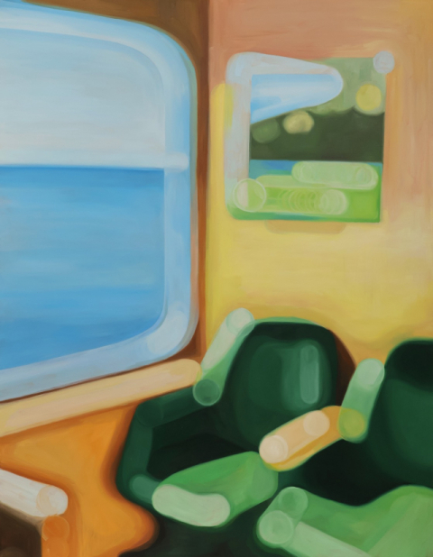 강은영, 흐린자리, 2025 oil on canvas 116.8x91.0cm