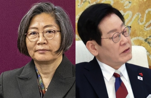 이수정, 이재명. 연합뉴스