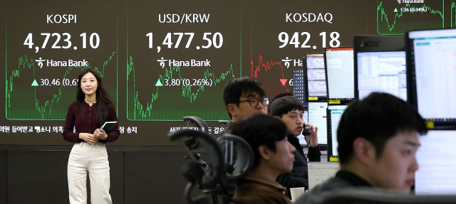 사상 첫 4720선 돌파…새해 첫 날부터 계속 오른 코스피