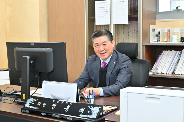 전홍배 대구 달성군의회 행정복지위원장. 달성군의회 제공.