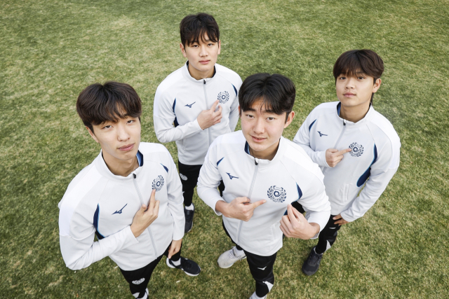 올해 대구FC에 압단한 신인선수들. 왼쪽부터 박세진, 변정우, 이예준, 문정원. 대구FC 제공