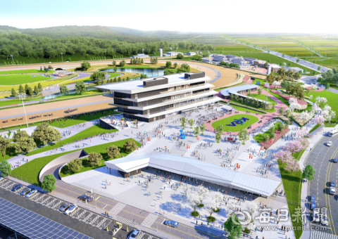 [말의 도시 영천]경북 영천경마공원 위용 드러내, 3월 준공 및 9월 개장 '카운트다운'