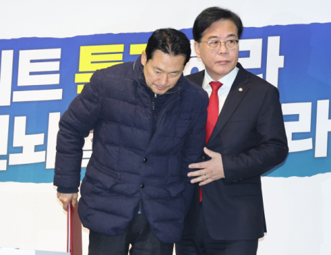 단식 닷새째 장동혁 