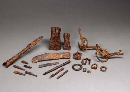 의성 조문국고분 철제유물