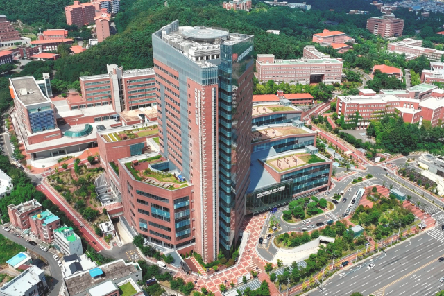 성서에 위치한 계명대 동산병원 전경