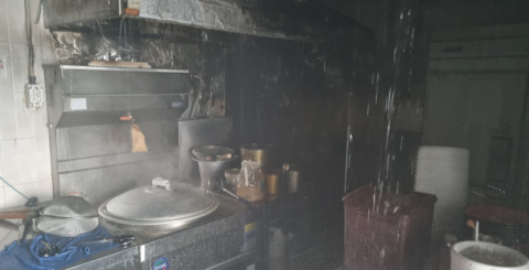 안동 옥동 음식점서 불…주방 화기 부주의 추정