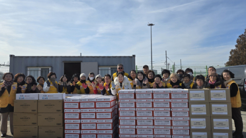 대한적십자사봉사회 영주시협의회, 취약계층에 생필품 전달