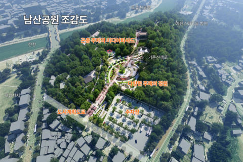 예천 남산·서본공원 새 단장…