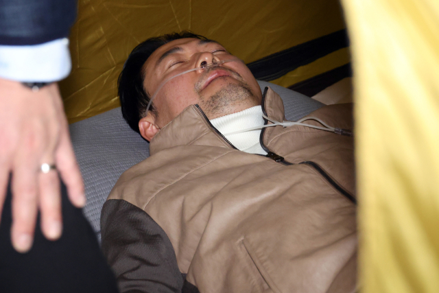 '단식 7일차' 장동혁, 산소발생기 투혼…