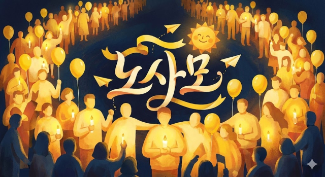 2004년 4월 당시 박근혜 한나라당 대표가 서울 여의도 당사를 나서다 그해 만들어진 팬클럽 