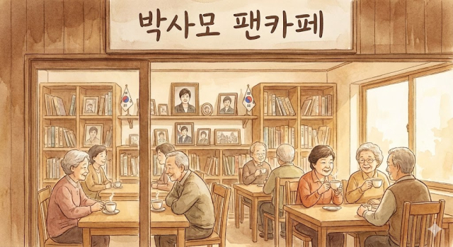 1년 뒤 대권 도전을 염두에 둔 잠행 시기였던 2016년 9월 자신의 팬클럽 