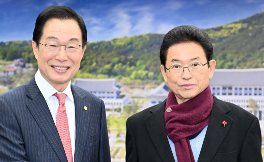 임종식 만난 이철우, TK행정통합 관련 교육자치 논의