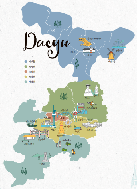 '폭싹' 나온 계산성당·BTS 거리…대구도 외국인 관광객 북적