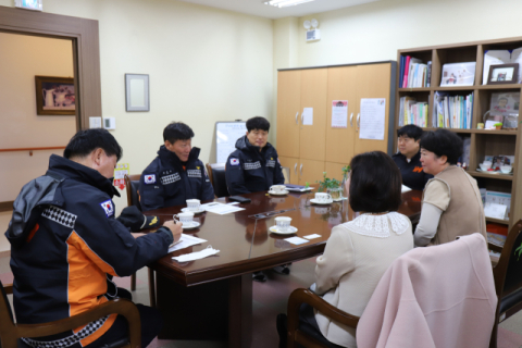 영주소방서장, 노유자시설(새희망실버힐스) 현장 안전관리 직접 챙겼다