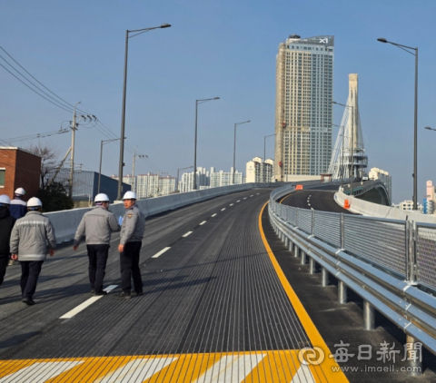 포항 송도~영일대해수욕장 잇는 '해오름대교' 30일 개통